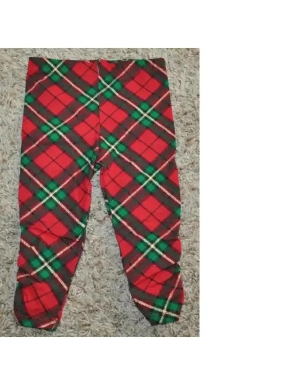 Carters 5 Pc Christmas Set Girls 18 months Pajamas, Bodysuit, Top, Pants Toddler